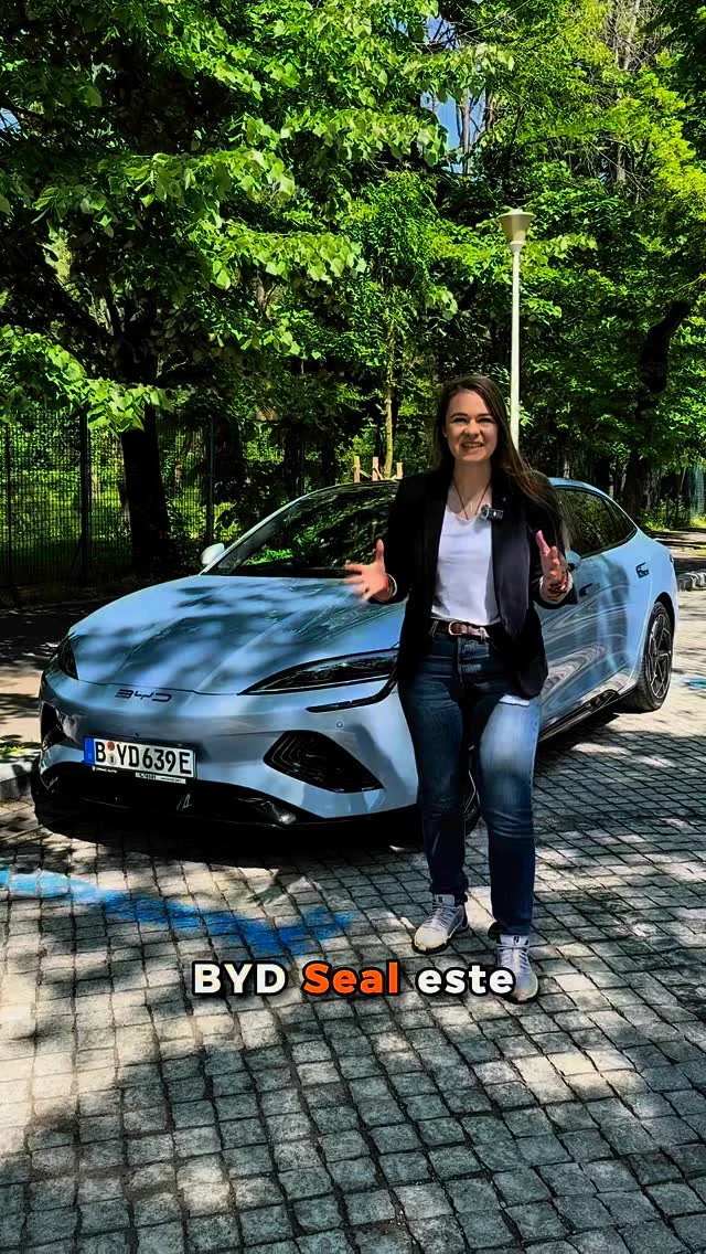 Sunt foarte curioasă cum vă place acest nou tip de review auto😍

BYD Seal Excellence AWD - 530 CP, 670 Nm și câteva dotări smart care mi-au atras atenția.🧡 Însă cel mai mult mi-a plăcut faptul că se simte ca o mașină “normală”, se conduce fin și a demonstrat că poți avea o electrică sportivă fără range anxiety. ⚡️ @bydauto.romania 

#BYD #driveyourcourage #BuildYourDreams #automotive #bydseal #lovecars #instacar #electriccar #evlife